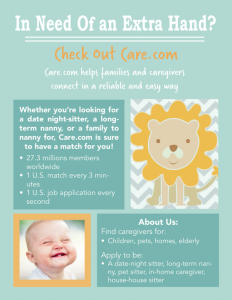 care flyer